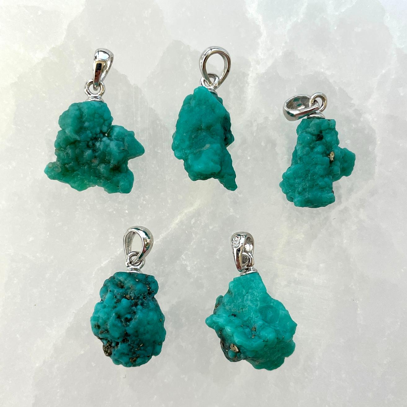 Turquoise AA Silver Pendant Turquoise AA Silver Pendant